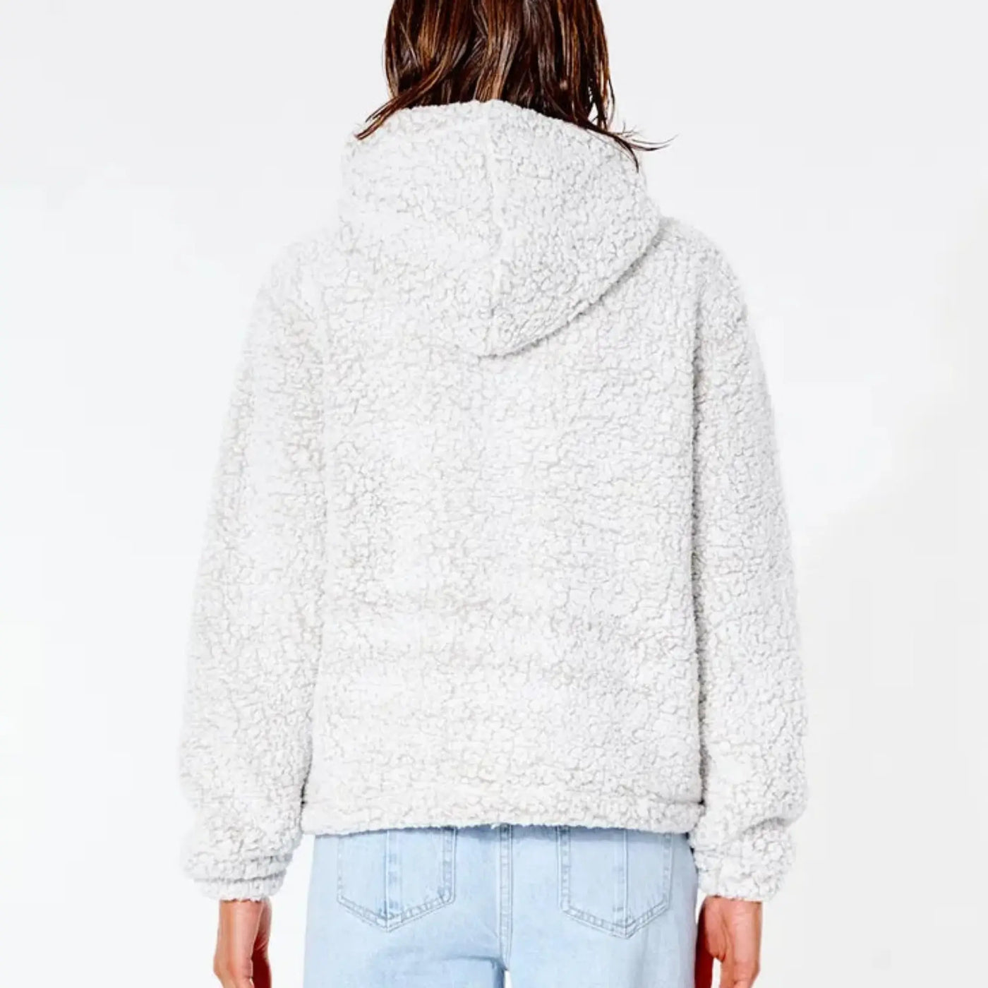 Rip Curl Dark N Stormy Zip Through Hood - Off White