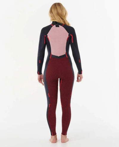 Rip Curl Dawn Patrol Women's 3/2mm Steamer Wetsuit - Back Zip