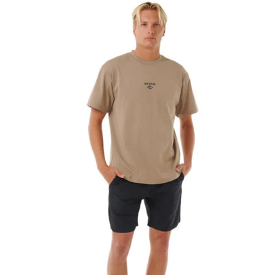 Rip Curl Diamond VaporCool Tee - Sand