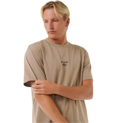 Rip Curl Diamond VaporCool Tee - Sand