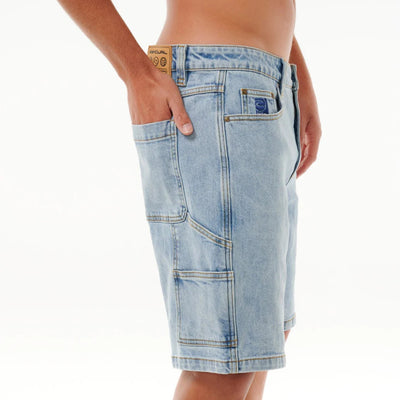 Rip Curl Dosed Denim Walk Short - Washed Blue