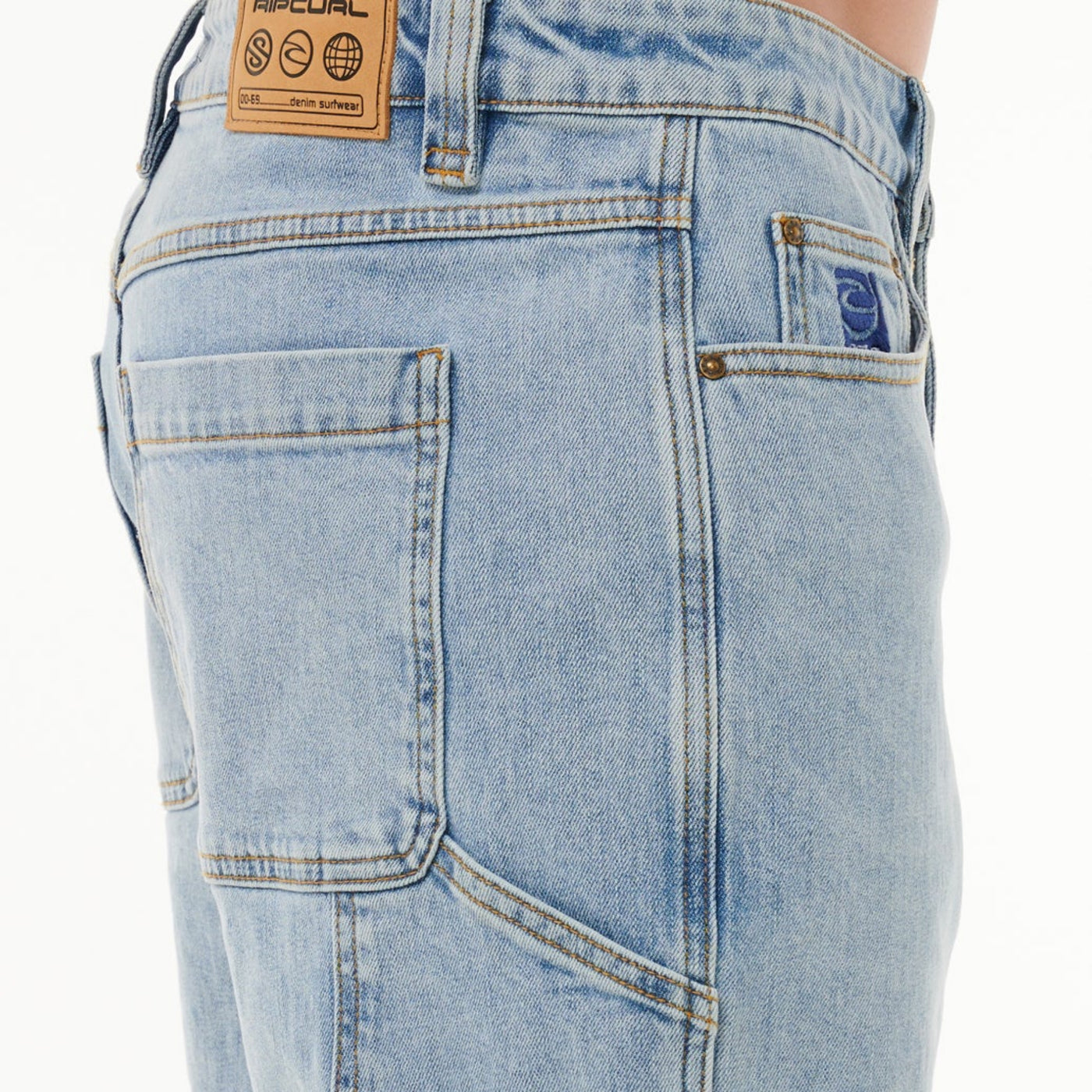 Rip Curl Dosed Denim Walk Short - Washed Blue