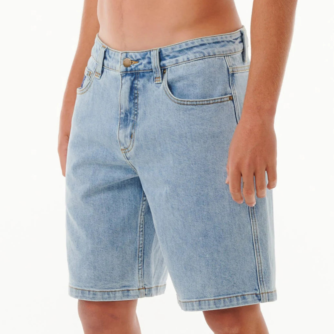 Rip Curl Dosed Denim Walk Short - Washed Blue