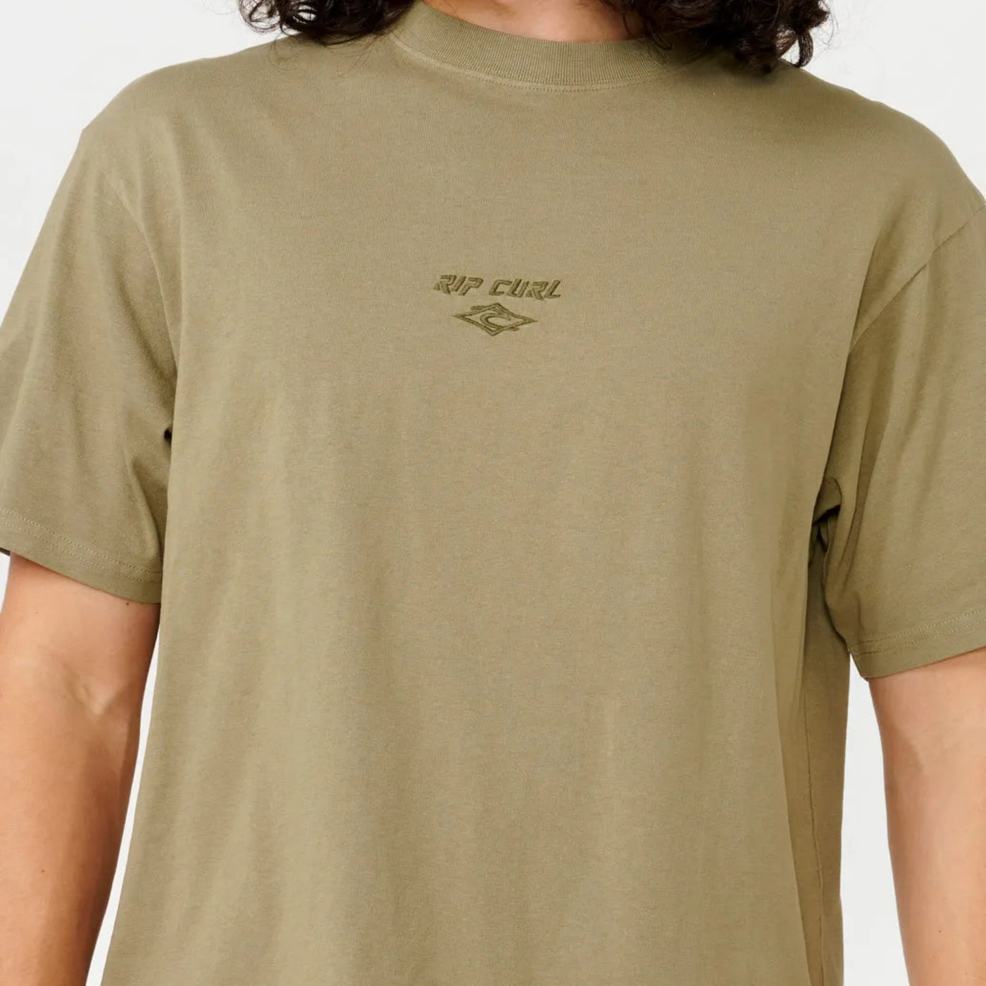 Rip Curl Fade Out Embroidered Tee - Washed Moss