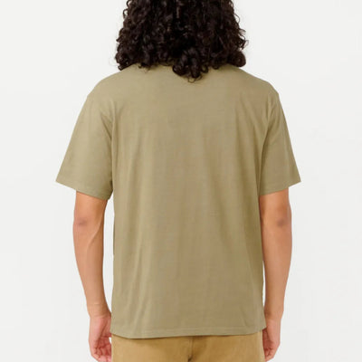 Rip Curl Fade Out Embroidered Tee - Washed Moss