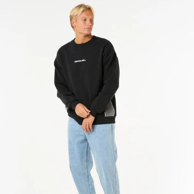 Rip Curl Giant Prawn Crew - Black