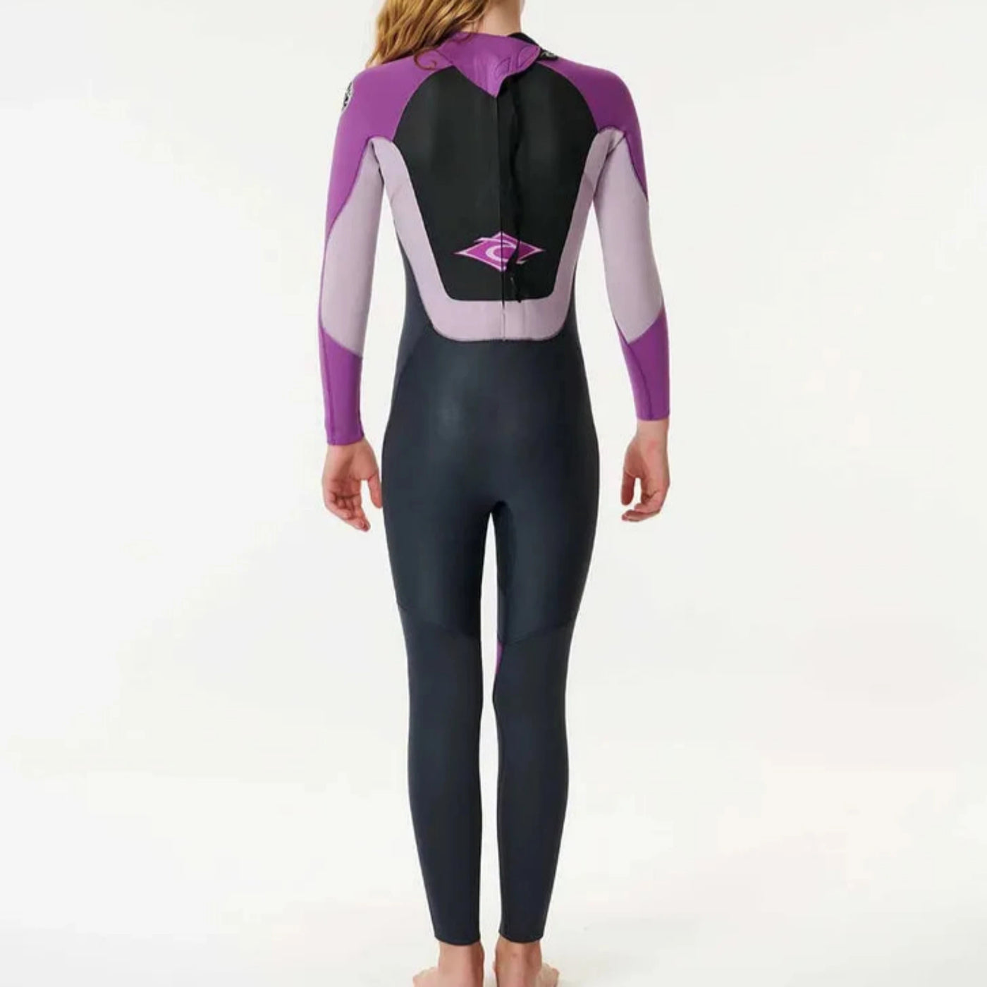 Rip Curl Girl's Omega 3/2mm Steamer Wetsuit - Purple