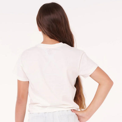 Rip Curl Girls Paradise Club Summer Tee - Bone