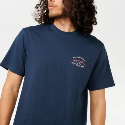 Rip Curl Hallmark Tee - Navy