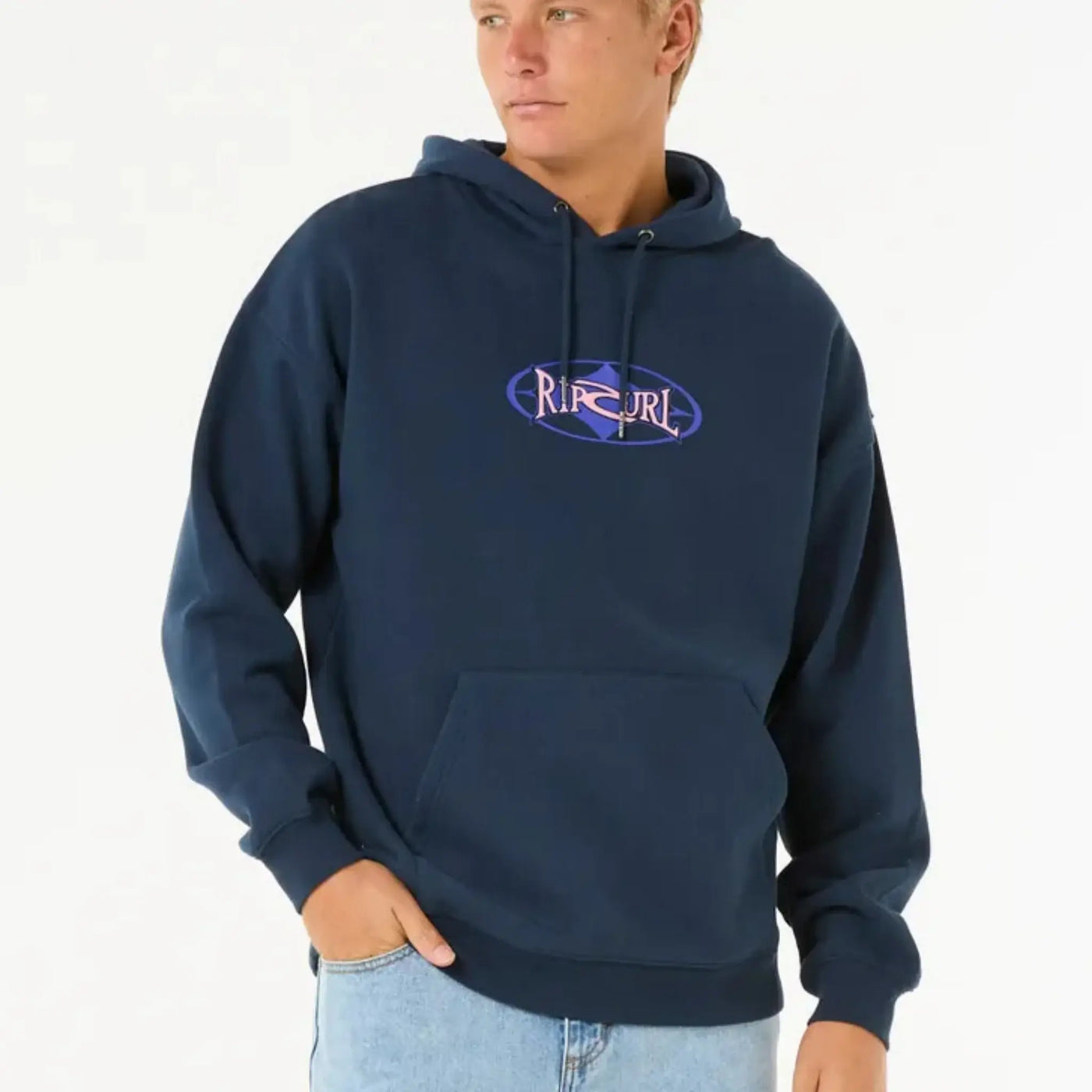 Rip Curl Heritage Oval Hoodie - Navy