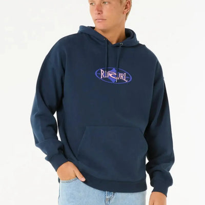 Rip Curl Heritage Oval Hoodie - Navy