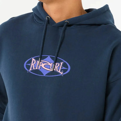 Rip Curl Heritage Oval Hoodie - Navy