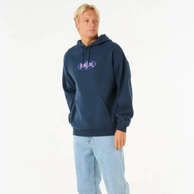 Rip Curl Heritage Oval Hoodie - Navy
