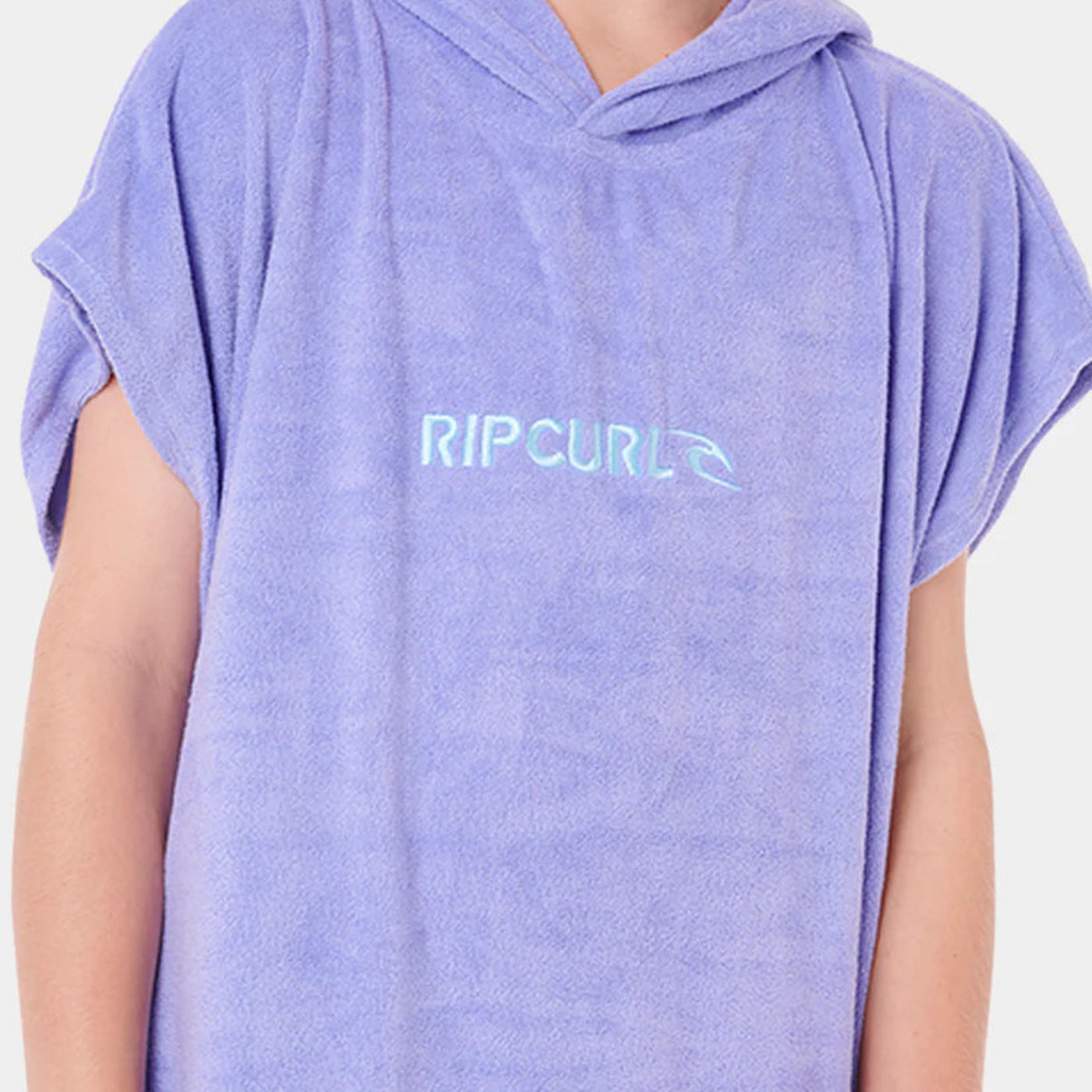 Rip Curl Kids Brand Hooded Towel - Bright Blue