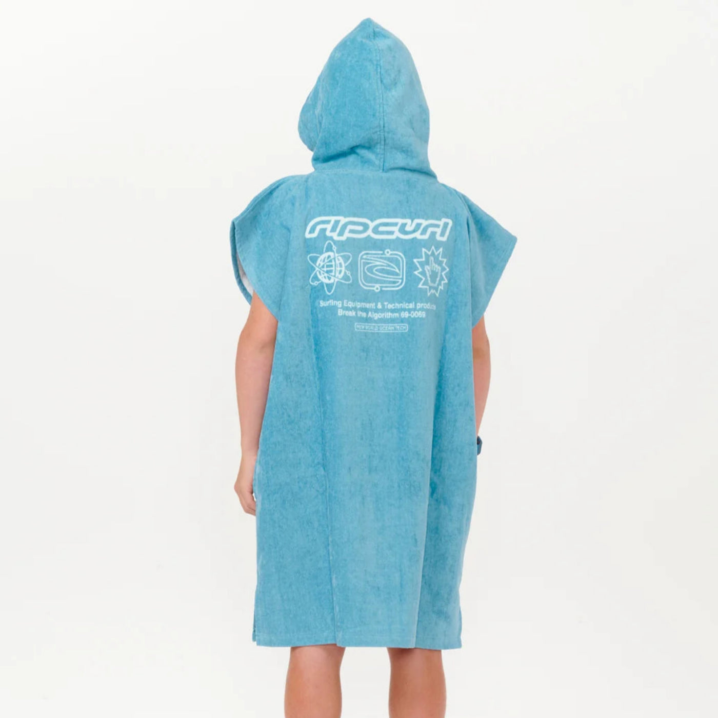 Rip Curl Kids Evolutions Hooded Towel - Ocean