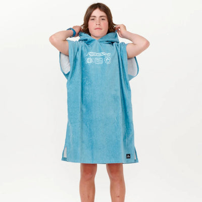 Rip Curl Kids Evolutions Hooded Towel - Ocean