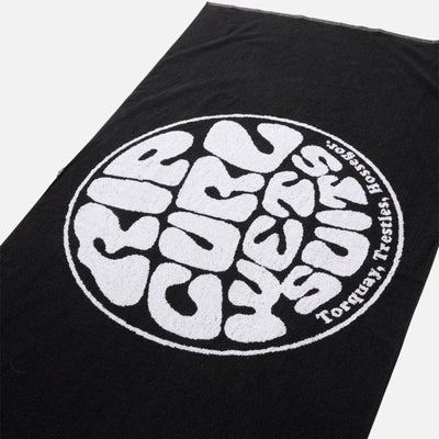 Rip Curl Logos Towel - Black