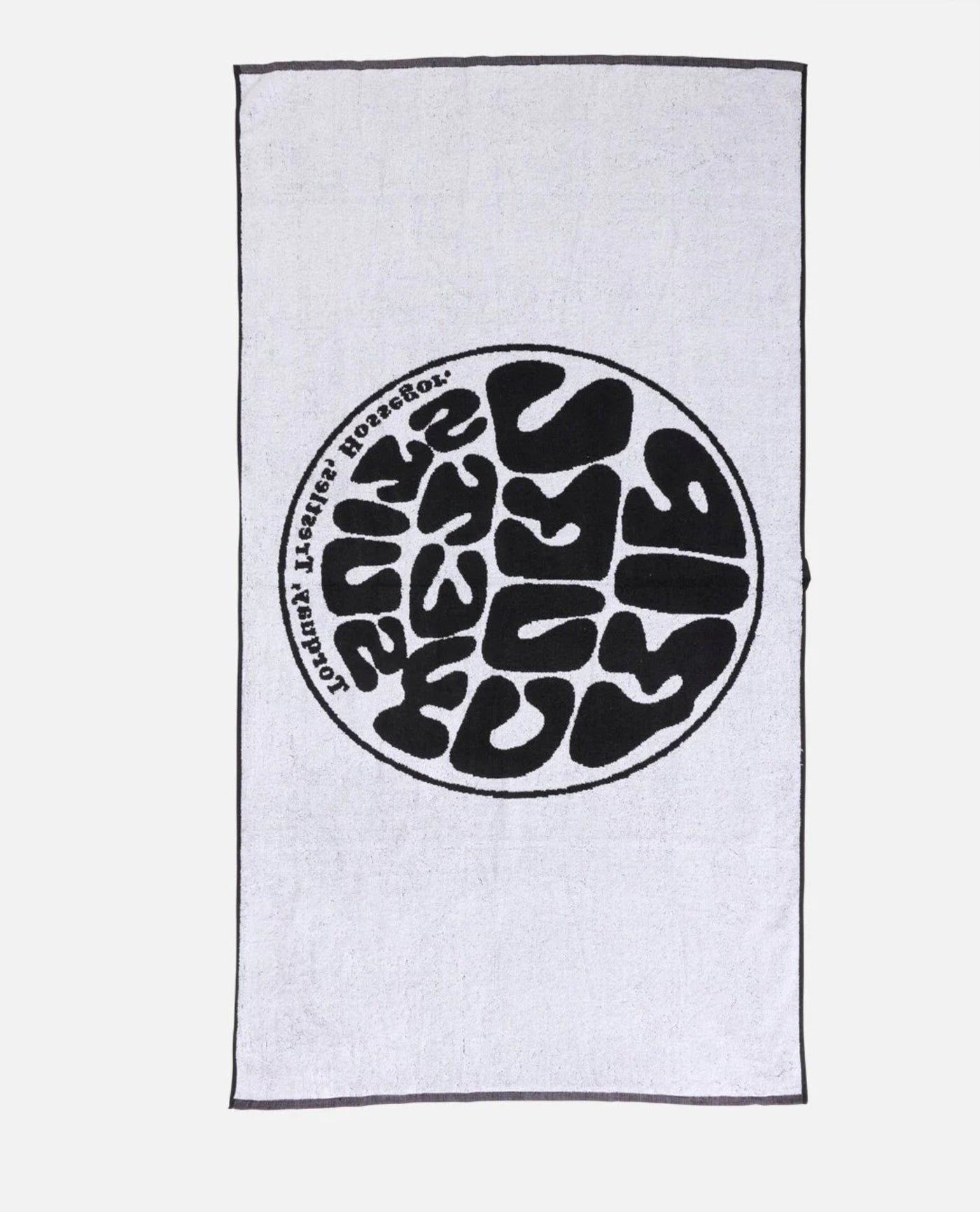 Rip Curl Logos Towel - Black