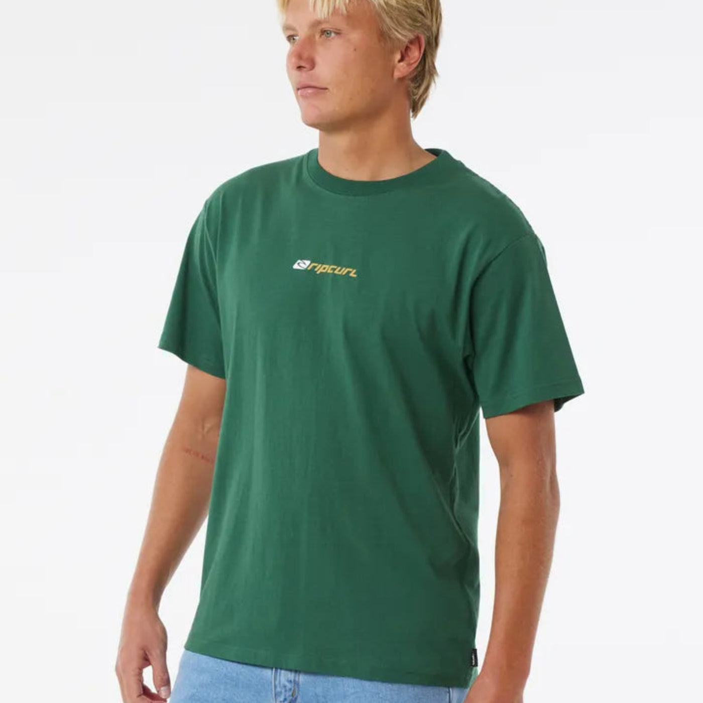 Rip Curl Medina Y2K Logo Tee - Pine Needle