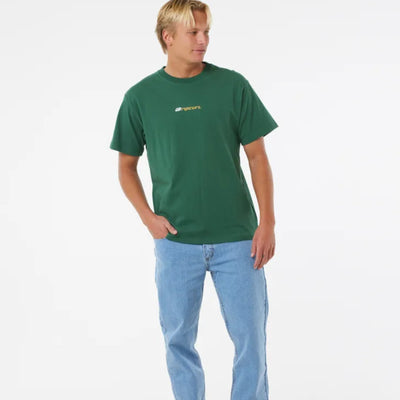 Rip Curl Medina Y2K Logo Tee - Pine Needle