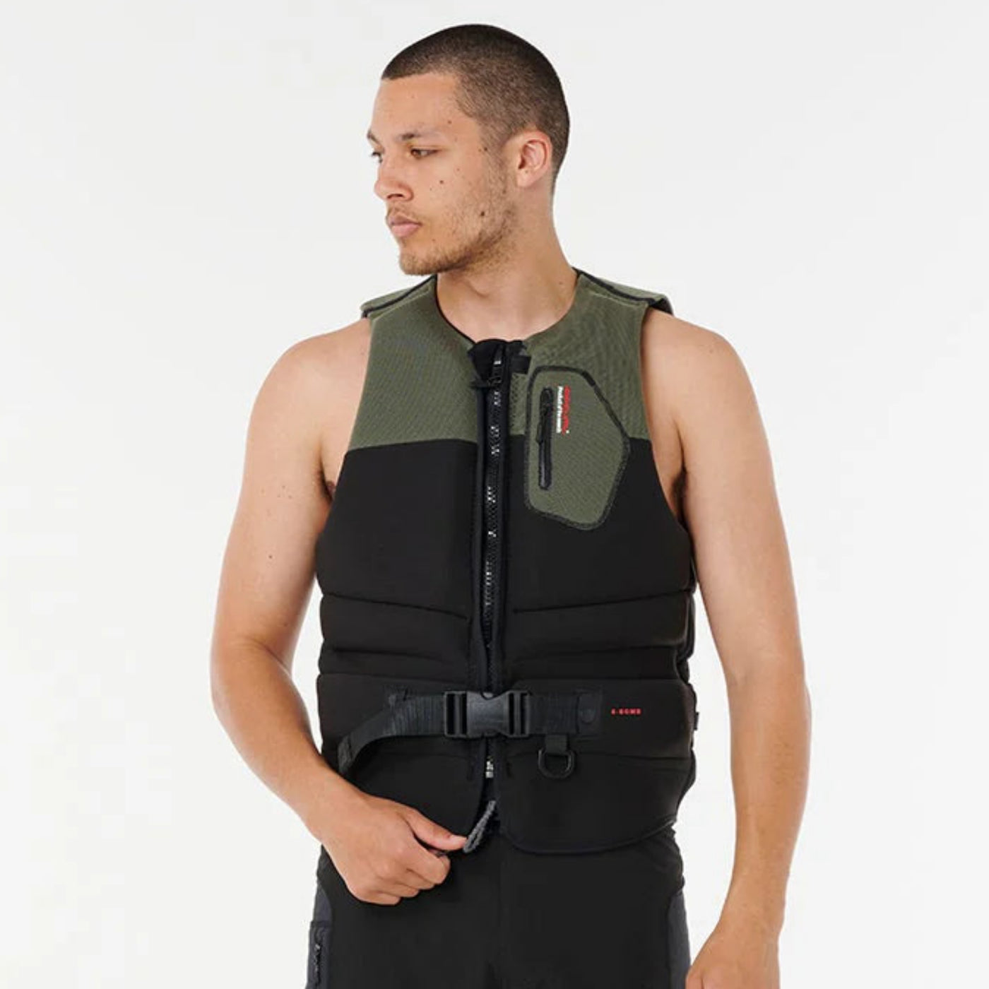 Rip Curl Men's E-Bomb Life Jacket - Deep Cactus