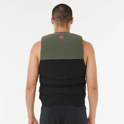 Rip Curl Men's E-Bomb Life Jacket - Deep Cactus