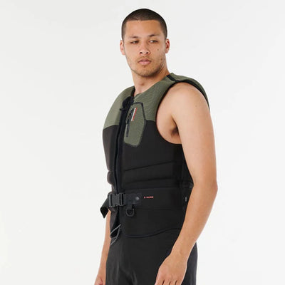 Rip Curl Men's E-Bomb Life Jacket - Deep Cactus