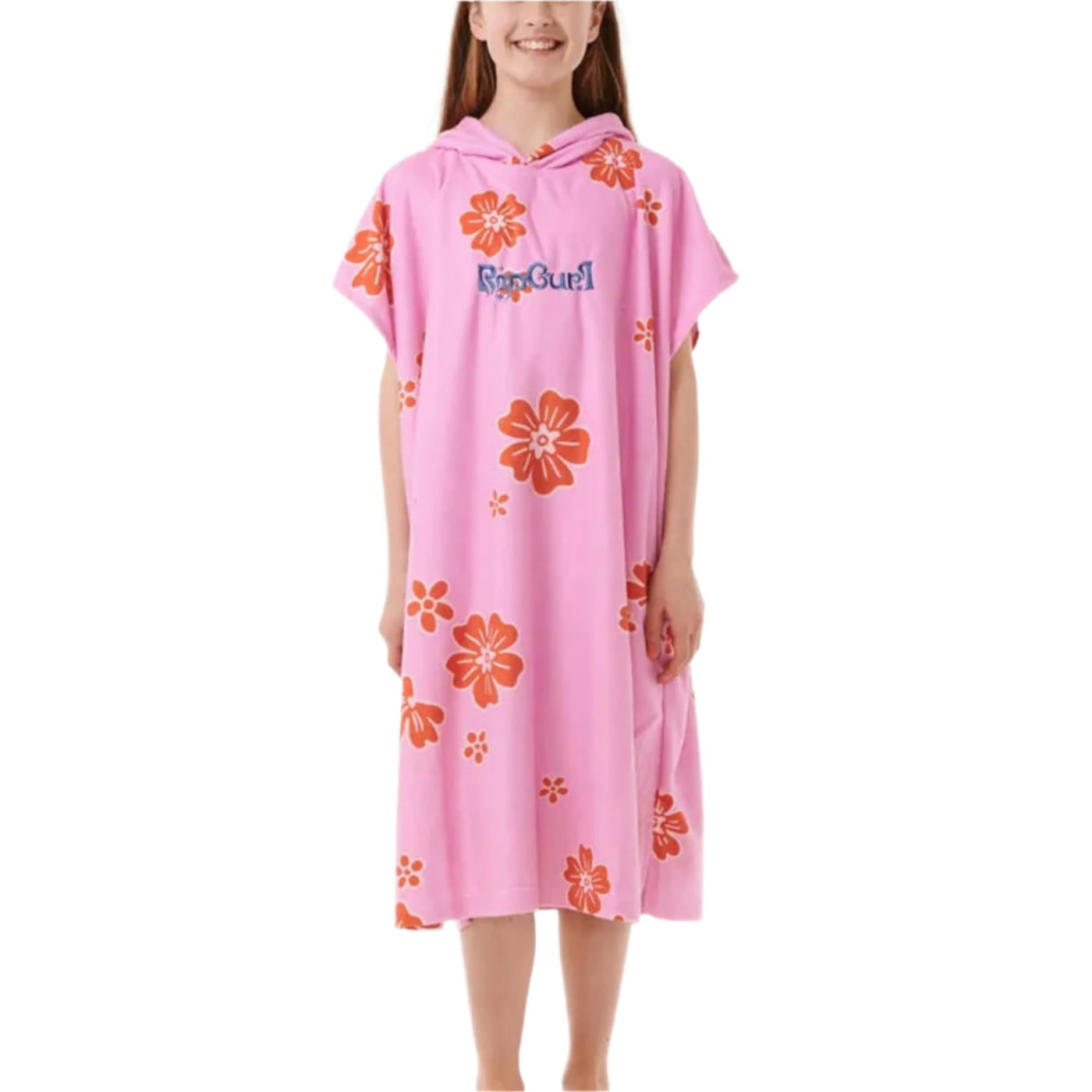 Rip Curl Kids Mixed Hooded Towel - Pink Flower