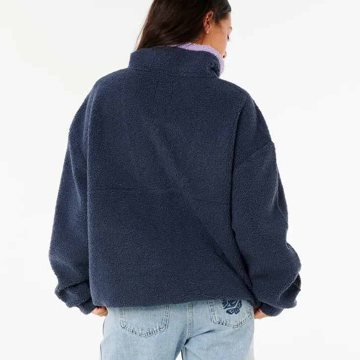 Rip Curl Neon Isles Retro Polar Fleece - Navy