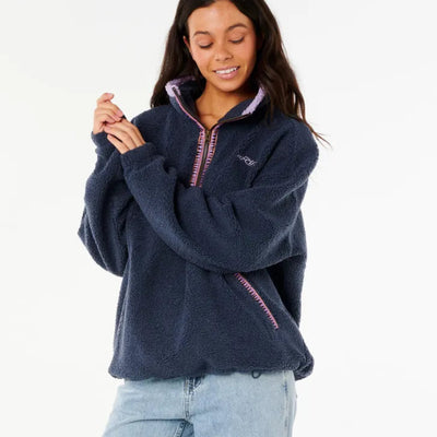 Rip Curl Neon Isles Retro Polar Fleece - Navy