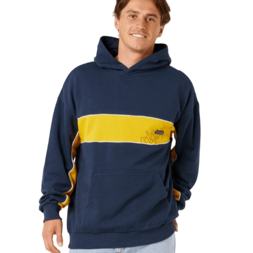 Rip Curl Panel Beater Hoodie - Dark Navy