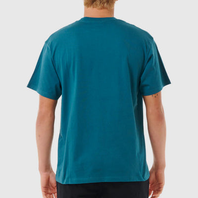 Rip Curl Pill Icon Tee - Trekking Green