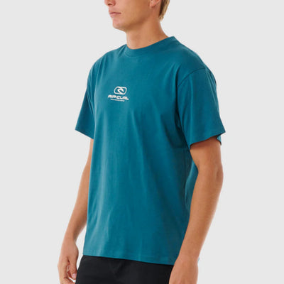 Rip Curl Pill Icon Tee - Trekking Green