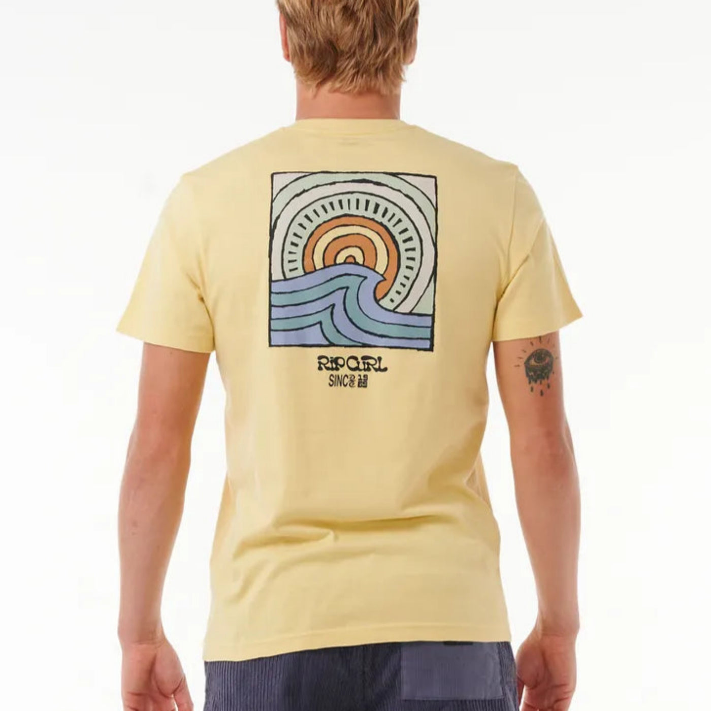 Rip Curl Saltwater Culture Hazey Tee - Straw