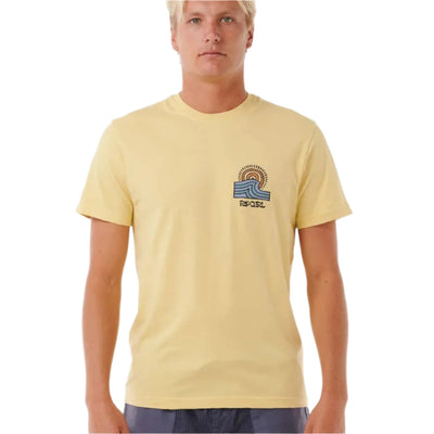 Rip Curl Saltwater Culture Hazey Tee - Straw