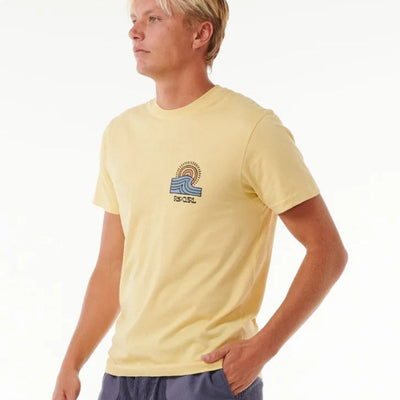 Rip Curl Saltwater Culture Hazey Tee - Straw