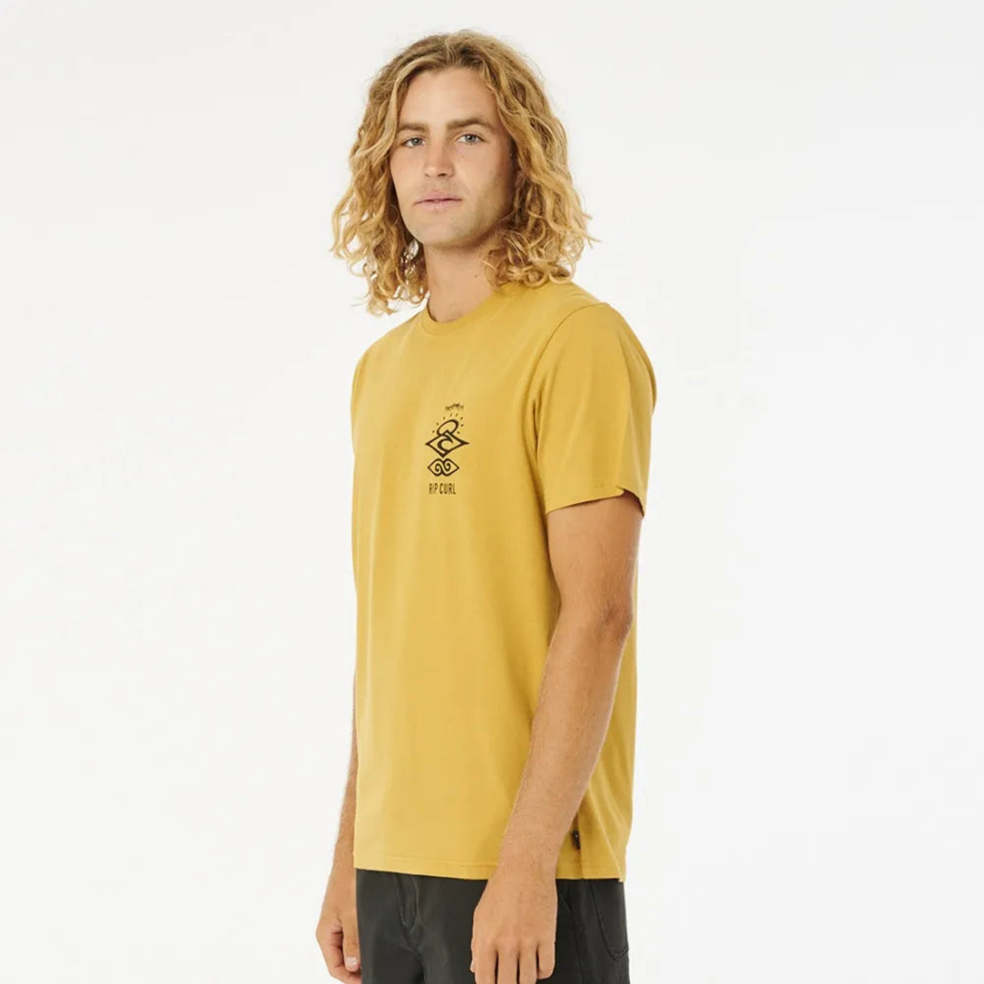 Rip Curl Search Icon Tee - Mustard