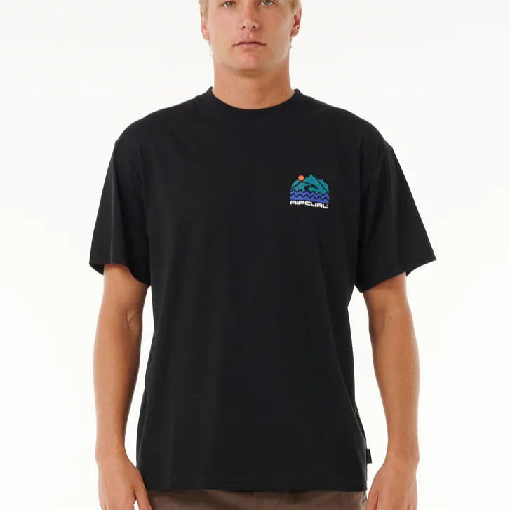 Rip Curl Search Trek VaporCool Tee - Black