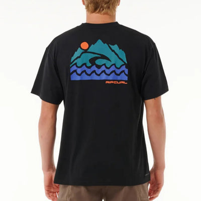 Rip Curl Search Trek VaporCool Tee - Black
