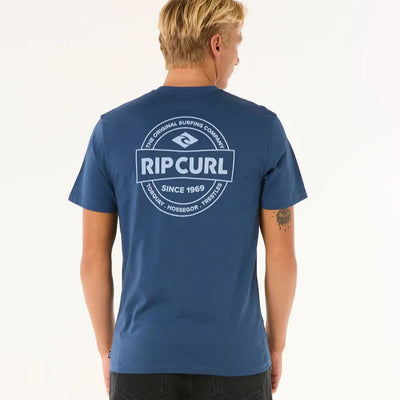 Rip Curl Staple Tee - Washed Navy