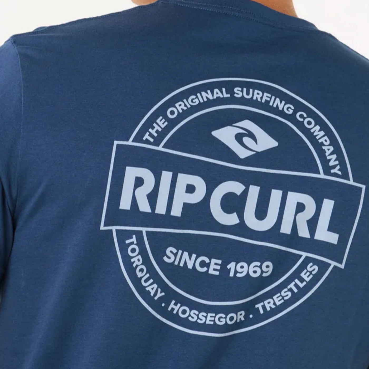 Rip Curl Staple Tee - Washed Navy