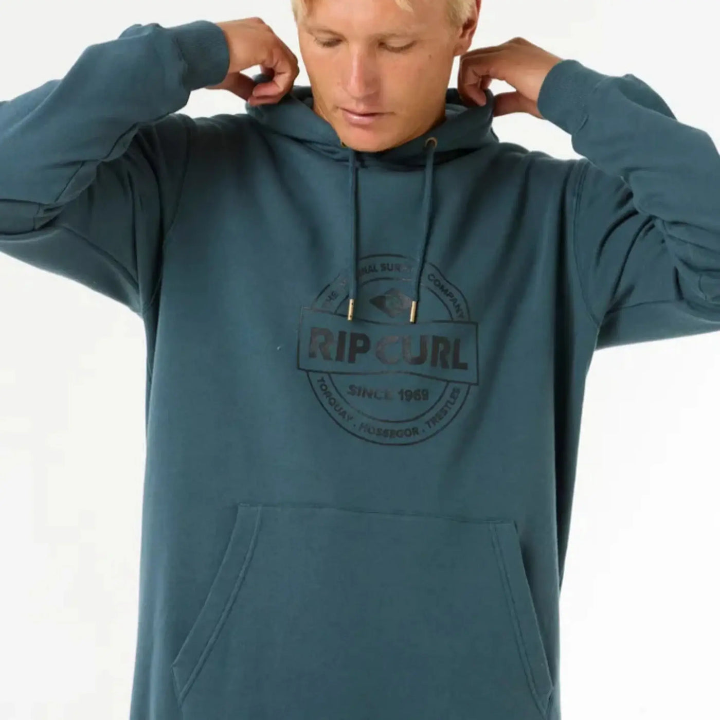 Rip Curl Stapler Hoodie - Pine Night