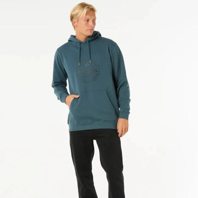 Rip Curl Stapler Hoodie - Pine Night