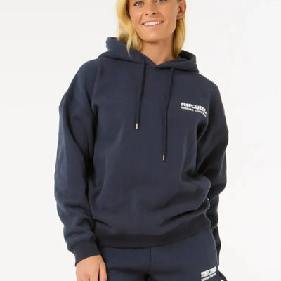 Rip Curl Surf Puff Heritage Hoodie - Navy