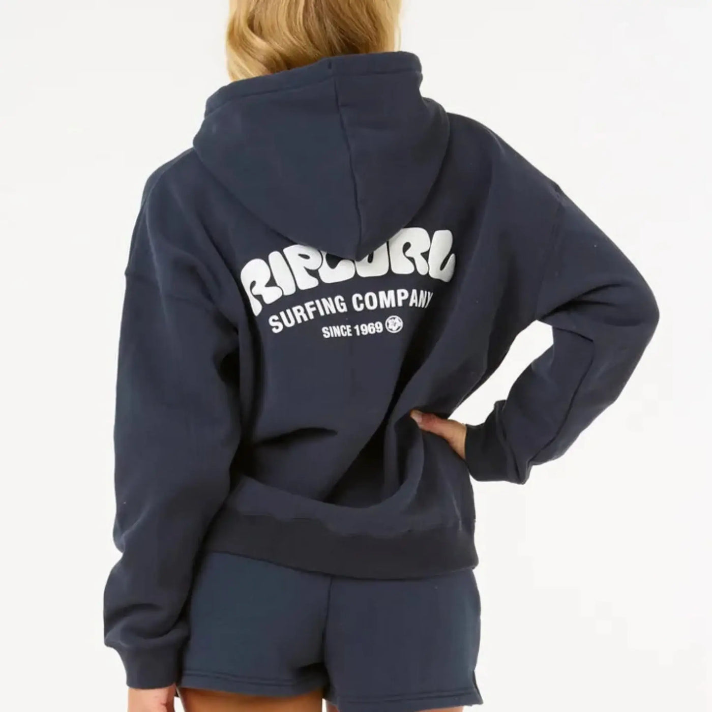 Rip Curl Surf Puff Heritage Hoodie - Navy