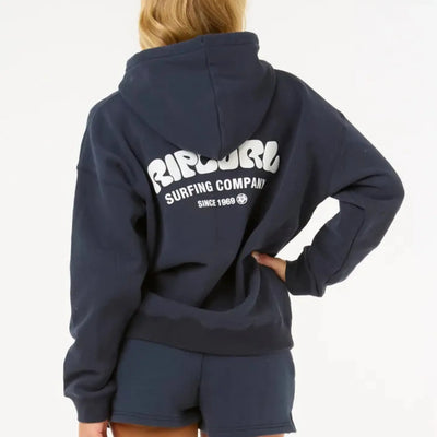 Rip Curl Surf Puff Heritage Hoodie - Navy