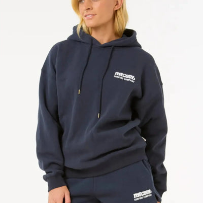 Rip Curl Surf Puff Heritage Hoodie - Navy