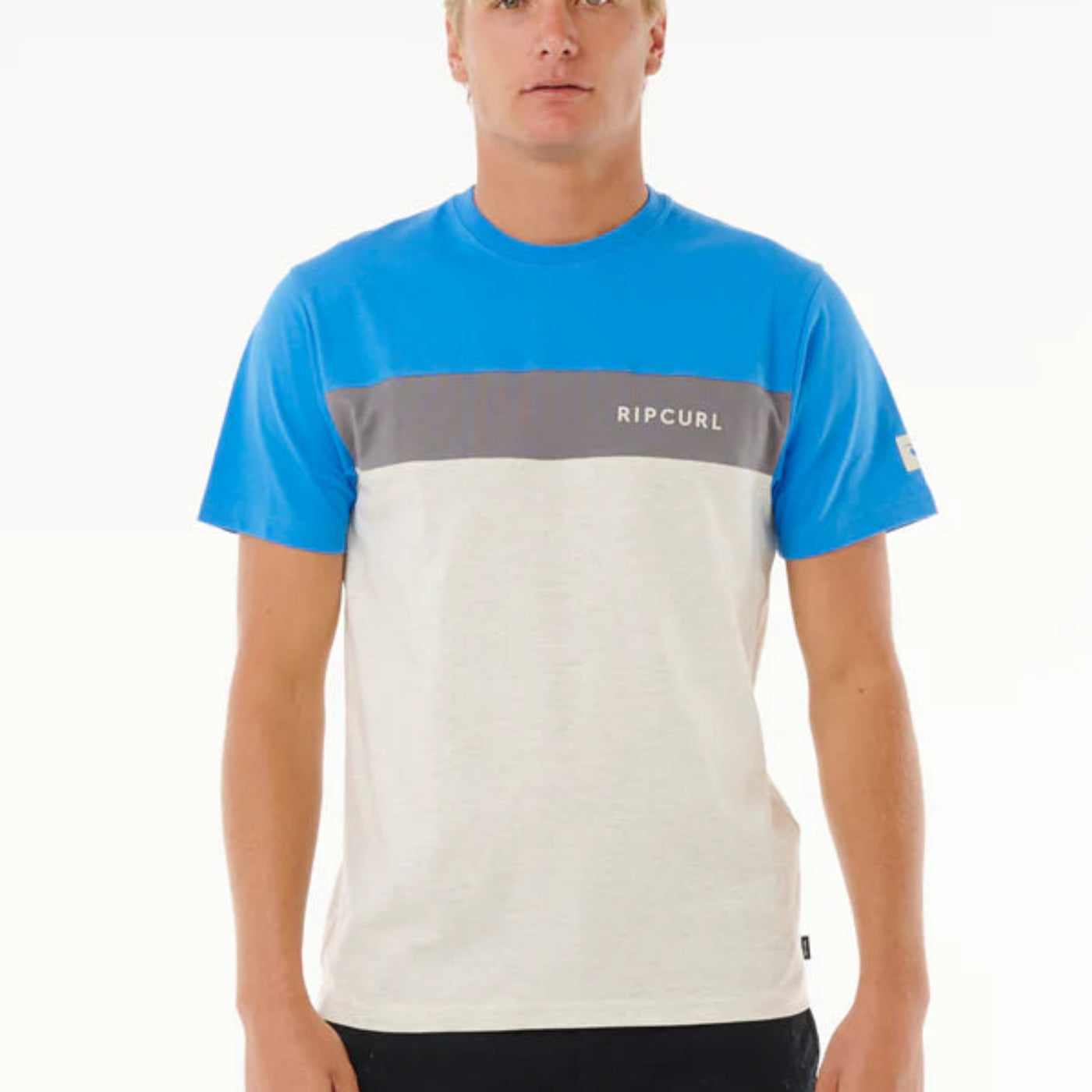 Rip Curl Undertow Panel Tee - Electric Cobalt