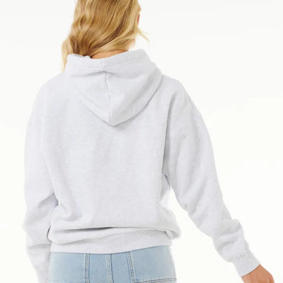 Rip Curl Varsity Hoodie - Grey Marle/Mid Blue