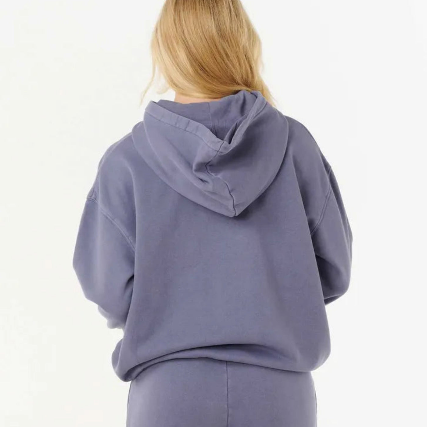 Rip Curl Varsity Sports Oversized Hoodie - Blue/Grey